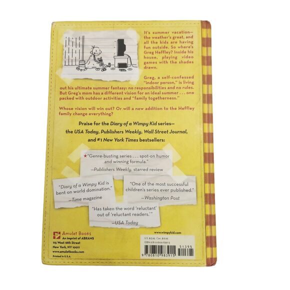 DIARY Of A WIMPY KID BOOKS LOT Of 9 HARDCOVER By JEFF KINNEY HB YA CLASSROOM - Picture 10 of 16